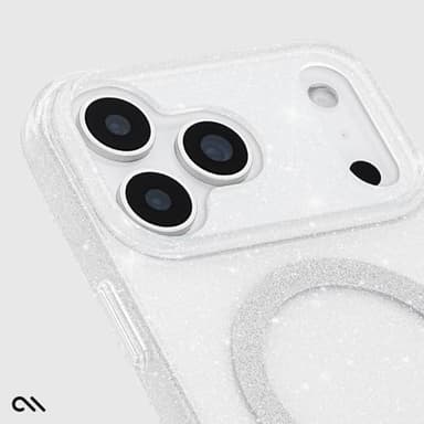 Case-Mate iPhone 17 Pro Max Case [Compatible with MagSafe] - Stylish Sparkly Phone Case with 12ft Drop Protection - Premium Magnetic Cover for iPhone 17 Pro Max - Twinkle Stardust - Image 7