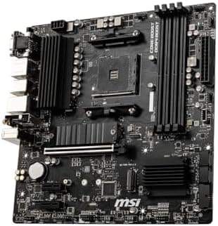 MSI B550M PRO-VDH WiFi ProSeries Motherboard (AMD Ryzen 5000, AM4, DDR4, PCIe 4.0, SATA 6Gb/s, M.2, USB 3.2 Gen 1, Wi-Fi, Bluetooth, D-SUB/HDMI/DP, Micro-ATX - Image 5