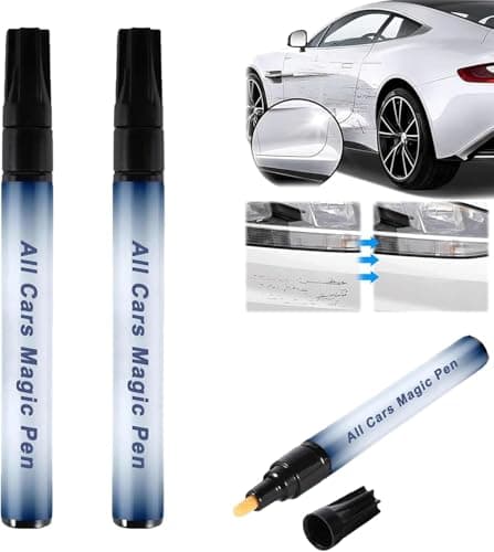 All Car Magic Pen for Car Scratches, Car Scratch Repair Pen, Quick Fix for Scratches and Paint Damage, Car Paint Scratch Waterproof, Easy to Use, Fits All Car Colors (2PCS) - Image 1