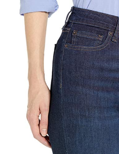 Amazon Essentials Women's Mid-Rise Stretchy Slim Bootcut Jean - Discontinued Colors, Dark Wash, 20 Long - Image 4
