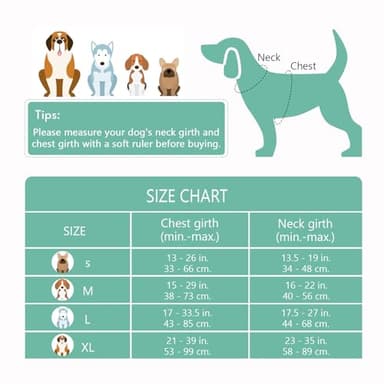 No Pull Dog Harness Release on Neck Reflective Adjustable No Choke Pet Vest with Front & Back 2 Leash Attachments Soft Control Training Handle for Small Medium Large Dogs - Image 6