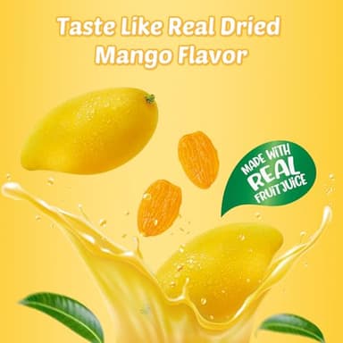 Amos ChewTopia Mango Gummy Jerky – Vegan Chewy Fruit Snack, Tastes Like Real Dried Mango, Soft & Chewy Gummy Candy, 8.47oz Box (Approx. 9 Shareable Packs) - Image 3