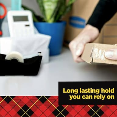 Scotch Transparent Tape, 2 Rolls, 1/2 x 2592 Inches, Classic Glossy-Finish, Boxed - Image 6