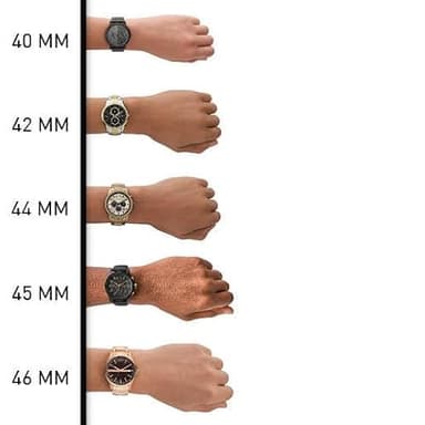 A｜X ARMANI EXCHANGE Men's Chronograph Black Stainless Steel & Black Leather Band Watch (Model: A|X2098) - Image 7