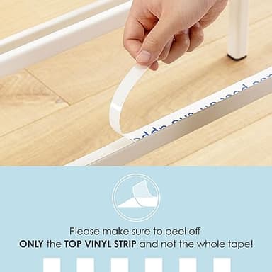 Best Price Mattress 18 Inch Metal Platform Bed Frame, Heavy Duty Steel Slats, White, Full - Image 8