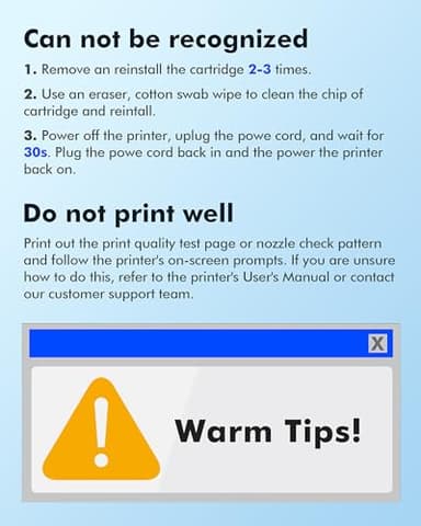 E-Z Ink Pro LC203XL Compatible Ink Cartridge Replacement for Brother LC203 XL LC201 to Use with MFC-4320DW MFC-J4420DW MFC-J4620DW MFC-J460DW MFC-J480DW MFC-J485DW MFC-J5520DW J5620DW (Black, 3 Pack) - Image 8