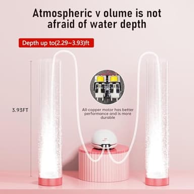 AQUASMITH 1.5w Ultra Quiet Aquarium Air Pump, Aquarium Aerator Adjustable Airflow, Single Hole Suitable for 40 to 70 GPH Fish Tank - Image 5