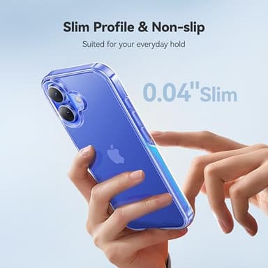 CASEKOO for iPhone 16 Case Crystal Clear, [Never Yellow Technology] [12FT Military-Grade Protection] Slim Thin Transparent Cover for iPhone 16 Phone Case 6.1 inch, Clear - Image 5