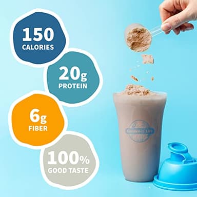 Garden of Life Meal Replacement Shakes, Raw Organic, Chocolate Protein Powder with Plant Based Pea Protein, Sprouts, Greens, Probiotics, Dairy Free 28 Servings - Image 3