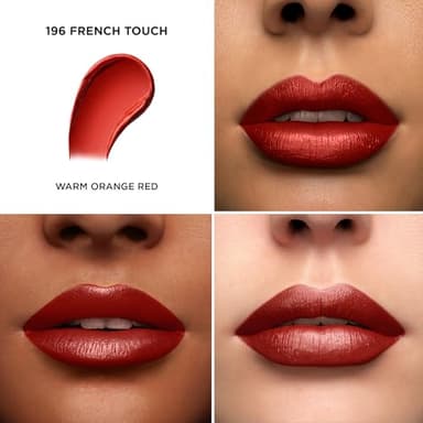 Lancôme L'Absolu Rouge Hydrating Cream Lipstick - Smudge-Resistant & Luminous Finish - Up To 18HR Comfort - 196 French Touch - Image 2