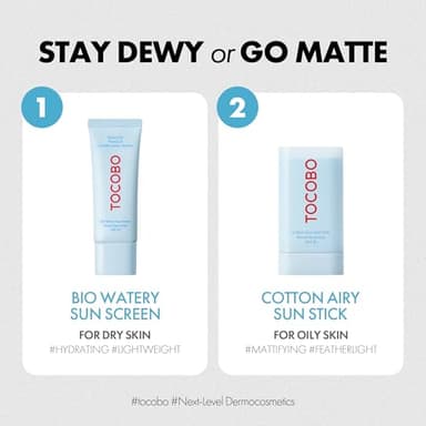 Cotton Airy Sun Stick SPF 50 Broad Spectrum Korean Matte Sunscreen Stick for Face - Travel Size Sebum Control Sunblock -Vegan, Lightweight, Non-Sticky 0.67 oz - Image 7