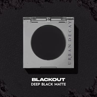 URBAN DECAY 24/7 Longwear Eyeshadow Single - High-Pigment Eye Shadow Compact, Smooth & Blendable Color, Up to 12HR Wear, Crease-free Makeup - Blackout (deep black matte) - Image 4