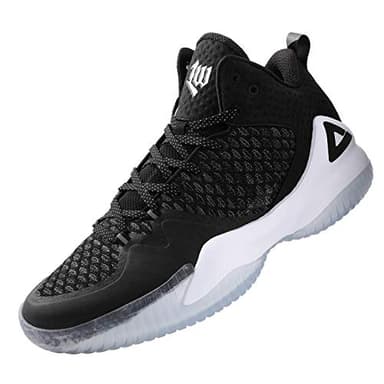 Peak High Top Mens Basketball Shoes Streetball Master Breathable Non Slip Outdoor Sneakers Cushioning Workout Shoes for Fitness - Image 1