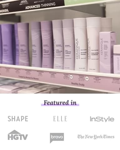 Keranique Volumizing Shampoo and Conditioner Set for Hair Repair and Growth with Biotin and Keratin for Women, Thinning Hair Formula, 8 Fl Oz Each - Image 8