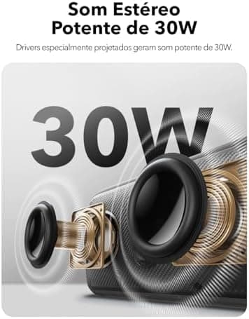 Soundcore Motion 300 by Anker, Bluetooth Speaker, Wireless Hi-Res Portable Speaker, IPX7 Waterproof, BassUp, Bluetooth 5.3, 30W Stereo Sound, 13H Playtime for Home, Shower, Outdoor, and Travel - Image 4