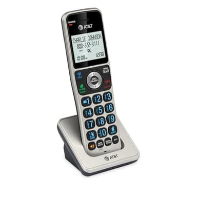 AT&T Cordless Phone 5 Handset with Bluetooth, Landline Phones for Home, Answering System, Smart Call Blocker, DECT 6.0 Extended Range, 2" Backlit Screen, Lighted Keypad with Big Buttons, BL3107-5 - Image 12
