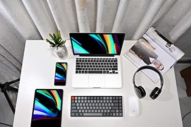 Keychron K2 75% Layout Bluetooth Mechanical Keyboard K Pro Red Switch/White LED Backlit/Anti Ghosting/N-Key Rollover/84 Key USB C Wired Computer Keyboard for Mac Windows-Version 2 - Image 7