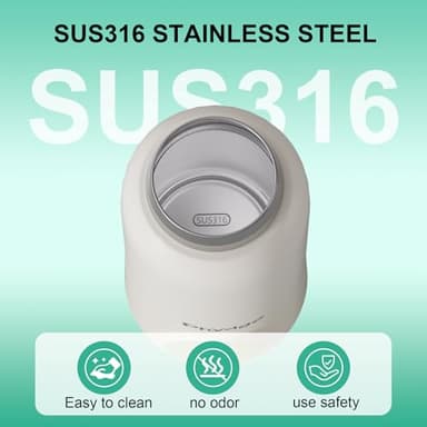 Portable Bottle Warmer for Travel, 15oz Capacity Portable Milk Warmer for Baby, Formula, Breast Milk & Water, On The Go Bottle Warmer with Long Battery Life, Even Heating, Precise Temperature Control - Image 7