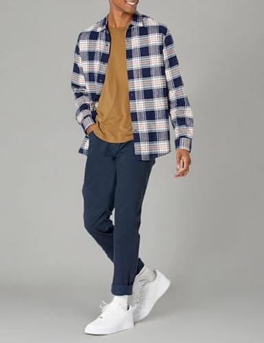 Amazon Essentials Men's Slim-Fit Pants, 5-Pocket Stretch Twill Design, Navy, 38W x 30L - Image 8