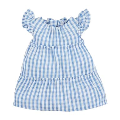 Mud Pie Girls Mini Bardot Dress - Image 1