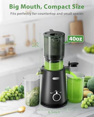 Juicer Machines, Hands Free Cold Press Juicer - Image 5