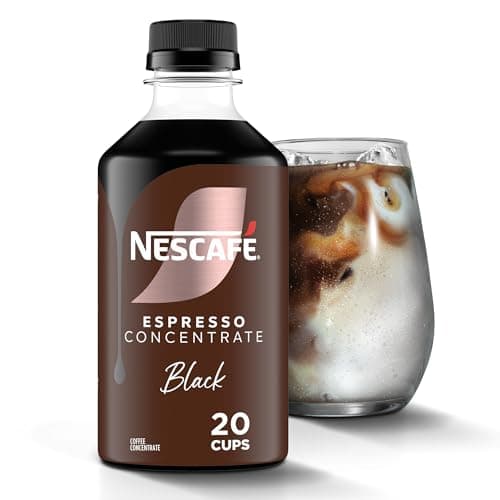 NESCAFÉ Espresso Concentrate Black, Instant Espresso Coffee Concentrate, Cold Brew Style, Iced Coffee Style Drinks, 10 fl oz - Image 1