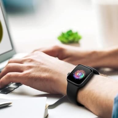 TreasureMax Sport Band Compatible with Apple Watch Bands 38mm 40mm 41mm 42mm 44mm 45mm 46mm 49mm, Soft Silicone Strap Compatible for Apple Watch Series 11 10 9 Ultra SE 8 7 6 5 4 3 Men Women Black - Image 5