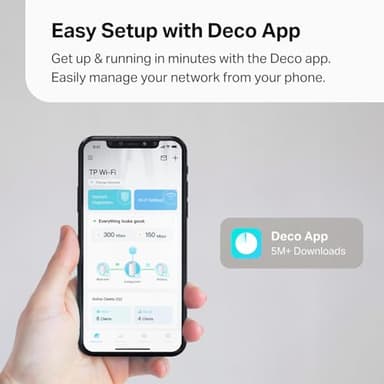 TP-Link Deco BE95 Quad-Band WiFi 7 BE33000 Whole Home Mesh System - 16-Stream, 2 x 10G + 2 x 2.5G Ports Wired Backhaul, 12 x High-Gain Antennas, VPN, AI-Roaming, 4x4 MU-MIMO, HomeShield (3-Pack) - Image 12