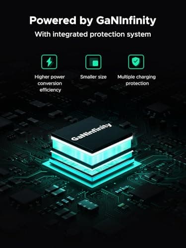 UGREEN Nexode 200W USB C Charger Block, 4-Port GaN Type C Charger Fast Charging, Compact Power Adapter Foldable Compatible for MacBook Pro/Air, HP 14, Dell XPS, iPad, iPhone 16 - Image 6