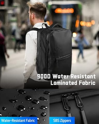 Zurligi Vacuum Backpack Travel - Extra Large 70 Expandable Airback Vacuum Seal Compression Backpack with Pump, Vacpack, Water Resistant, TSA Lock, for Hiking, Camping, Outdoor, Business - Image 9