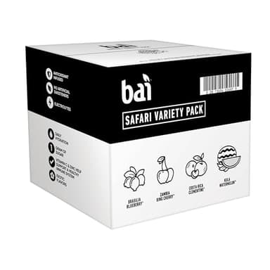 Bai Flavors Variety Pack, Antioxidant Infused Water Beverage, with Vitamin C and No Artificial Sweeteners, 18 fl oz bottles, 12 pack - Image 7