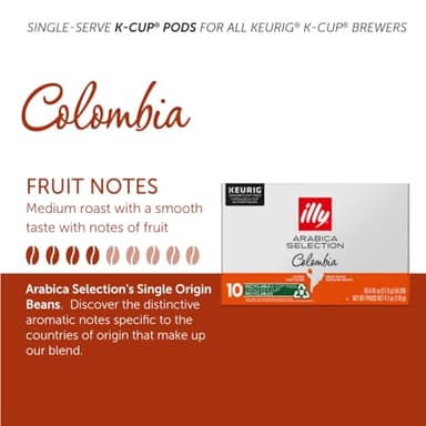 illy Coffee Arabica Selections Colombia K cup - Image 3