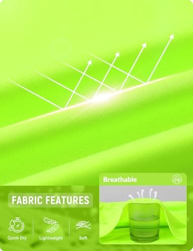 baleaf Women's Sun Shirts UPF 50+ Hoodie Long Sleeve Spf UV Shirt Lightweight Quick Dry Hiking Zip Pocket Green S - Image 4