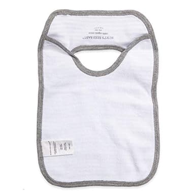 Burt's Bees Baby - Bibs, 4-Pack Lap-Shoulder Drool Cloths, 100% Organic Cotton with Absorbent Terry Towel Backing (Blossom Variety) - Image 3