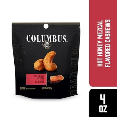 COLUMBUS Hot Honey Cashew 4oz - Image 7