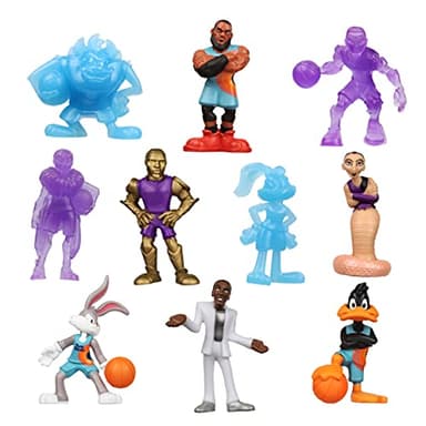 Moose Toys Space Jam: A New Legacy - 2" Collectible 10 Pack Mini Figures with Basketball Bases | Amazon Exclusive, Multicolor (14616) - Image 1