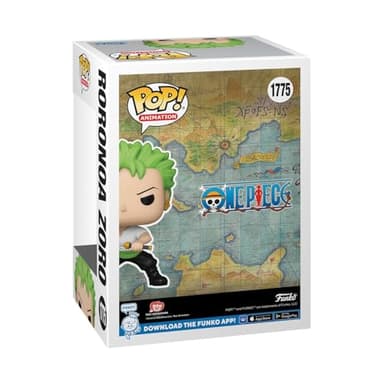 Funko POP Animation: Roronoa Zoro - One Piece - 1/6 Odds for Rare Chase Variant - Collectable Vinyl Figure - Gift Idea - Official Merchandise - for Kids & Adults - Anime Fans - Image 3