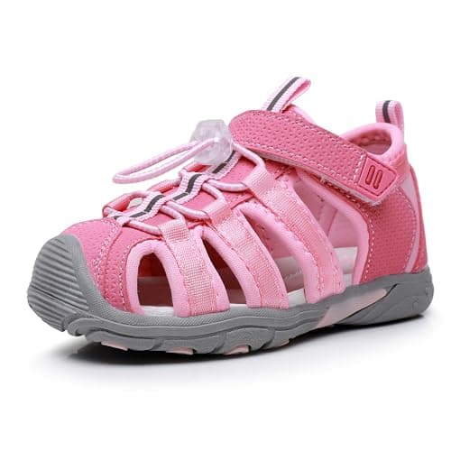 Blikcon Boys Girls Unisex Sandals Close Toe Outdoor Soft Sole Summer Sandals (Toddler/Little Kid) - Image 1