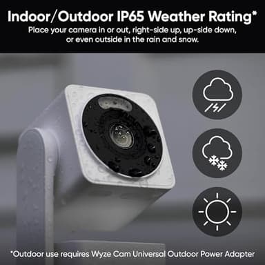 WYZE Cam Pan v4, 4K Smart Security Camera, AI Indoor/Outdoor Cameras for Home Security, Baby & Pet, Color Night Vision, 360° Pan/Tilt/8 x Digital Zoom, 2.4G & 5G, Works with Alexa & Google Assistant - Image 10