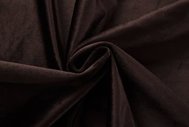 Cherry Home Set of 2 Velvet Flannel Room Darkening Blackout Curtains Panels Drapes Grommet 52 Wide by 108 Long Brown for Living Room - Image 5