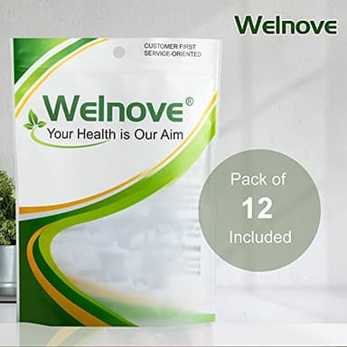 Welnove Gel Toe Separator, Pinky Toe Spacers, Little Toe Cushions for Preventing Rubbing & Relieve Pressure (Pack of 12) - Image 7