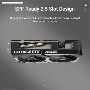 ASUS Dual GeForce RTX™ 5060 Ti 16GB GDDR7 OC Edition (PCIe 5.0, 16GB GDDR7, DLSS 4, HDMI 2.1b, DisplayPort 2.1b, 2.5-Slot Design, Axial-tech Fan Design, 0dB Technology, and More) - Image 3