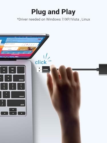 UGREEN USB to Ethernet Adapter, 1000Mbps Plug and Play Ethernet Adapter with USB 3.0, Driver Free, RJ45 LAN Network Dongle Compatible with Nintendo Switch, Laptop, PC, MacBook, Windows, macOS, Linux - Image 4