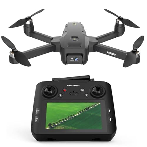 GPS Drone with Camera Adults, 4.5 Inch LCD Screen RC, 32G SD Card with Professional GPS, FPV Drones with Auto Return Follow Me for Beginner, Brushless Drones Follow Me Long Range, Handbag Under 249g - Image 1
