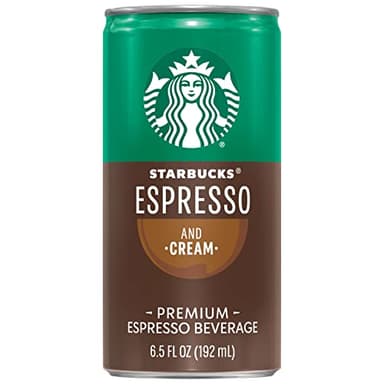 Starbucks - RTD Coffee Espresso And Cream, 6.5oz Cans (12 Pack) (Packaging May Vary) - Image 5