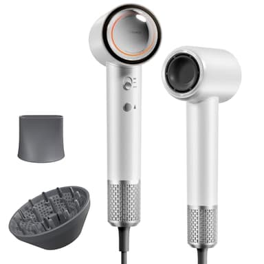 Tideway Hair Dryer, Blow Dryer with Diffuser High-Speed Plasma Ionic Low Noise for Fast Drying, Travel Hair Dryer for Women and Man, Curly/Wavy & Long/Thick Color-Treated Hair H11 - Image 8