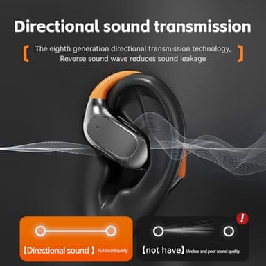 Translation Earbuds Real Time - 144 Language Ai Translator Earbuds, 3 in 1 Bluetooth Headphones Translator Device for iOS and Android, Simultaneous Bluetooth Translation, Black - Image 7