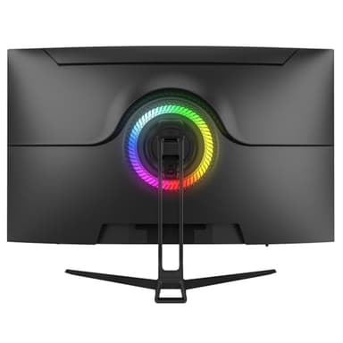 CRUA 32" Curved Gaming Monitor, 4k UHD(3840 * 2160P) VA Screen, 1500R, 144Hz/160Hz Computer Moniter, Supports AMD Freesync, 120% sRGB, Built-in Speakers, Wall Mountable Installs(HDMI 2.1/DP 1.4)-Black - Image 3
