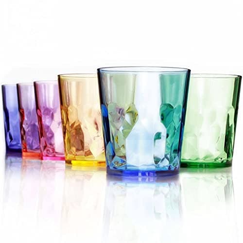 SCANDINOVIA - 13oz Unbreakable Premium Drinking Glasses Set of 6 - Made in Japan - Super Grade Acrylic Plastic - Perfect for Gifts - Dishwasher Safe - Cups Reusable Drinkware Tumblers Kids - Image 1