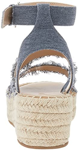 The Drop Women's Listilla Espadrille Wedge Sandal, Chambray, 8.5 - Image 3